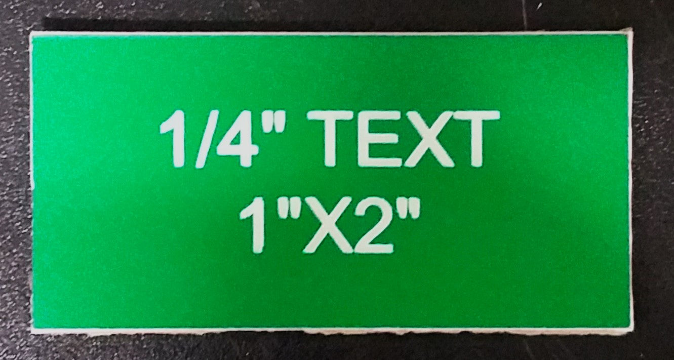 Plastic Phenolic Label
