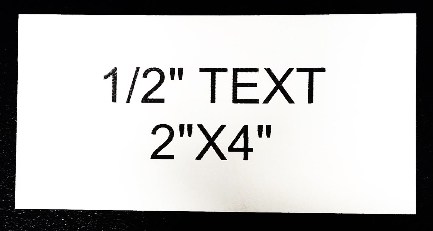 Plastic Phenolic Label